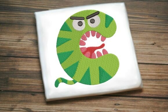 Fun Monster Alphabet Letter C Review for Boutique Apparel