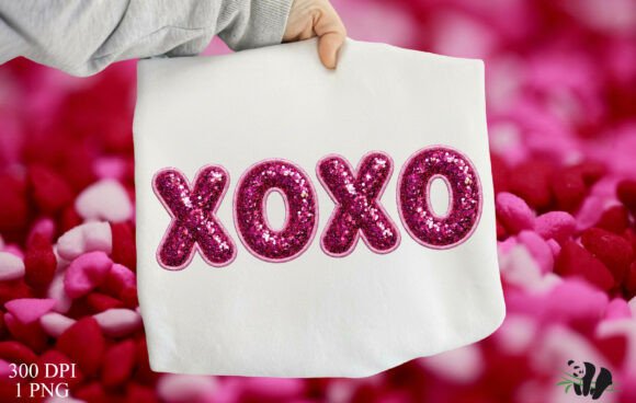 Review: Faux Embroidery Pink XOXO PNG for Gifts