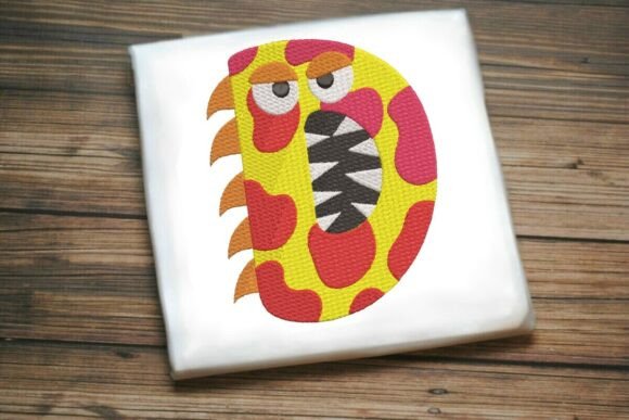 Review: Fun Monster Alphabet Letter D for Custom Gifts