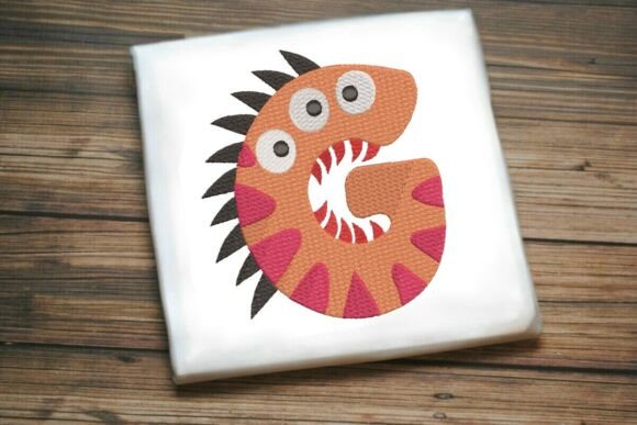 Review: Fun Monster Alphabet Letter G for Boutique Sweatshirts