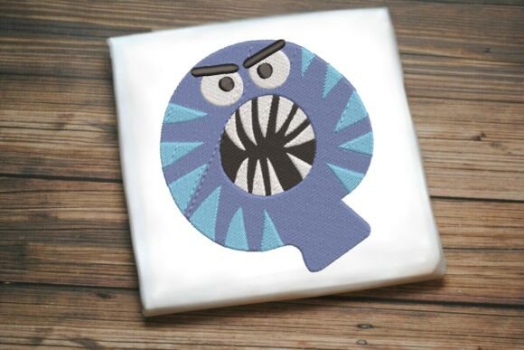 Review: Fun Monster Alphabet Letter Q for Business Merch