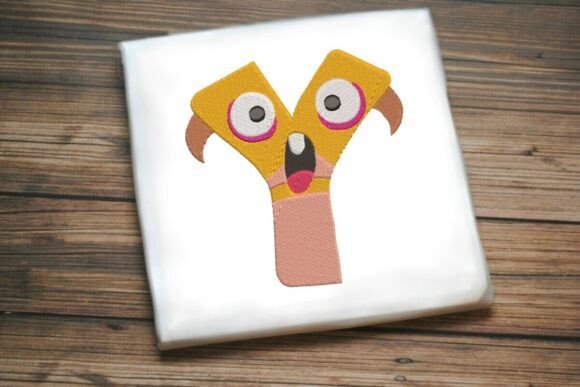 Review: Fun Monster Alphabet Letter Y for Etsy Shops