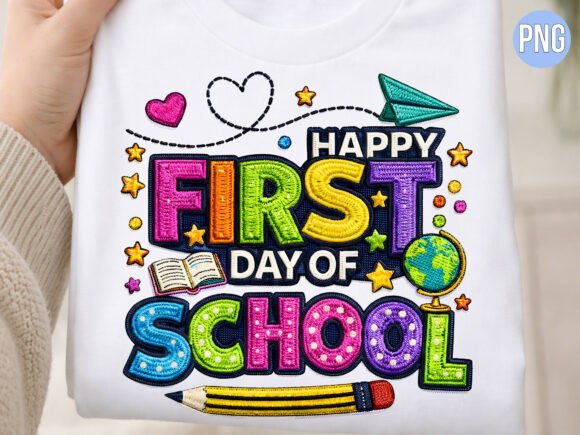 Review: Happy First Day of School Embroidery PNG