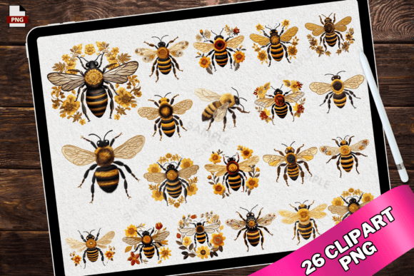Reviewing Embroidery Honey Bee PNG Clipart for Gifts