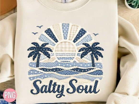 Reviewing Salty Soul Beach Ocean Embroidery PNG