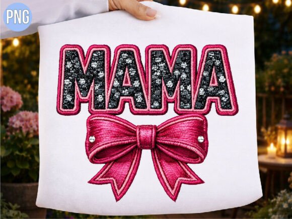 Reviewing the Glitter Mama Pink Bow Embroidery PNG