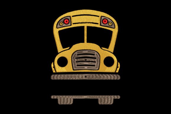 School Bus Monogram: A Charming Back to School Design