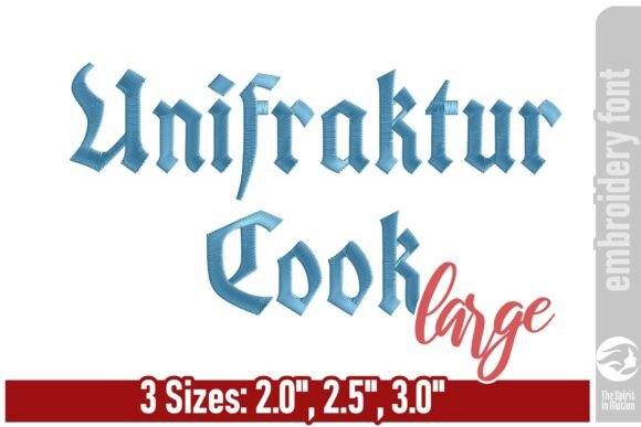 Unifraktur Cook: A Bold Gothic Font for Holiday Collections